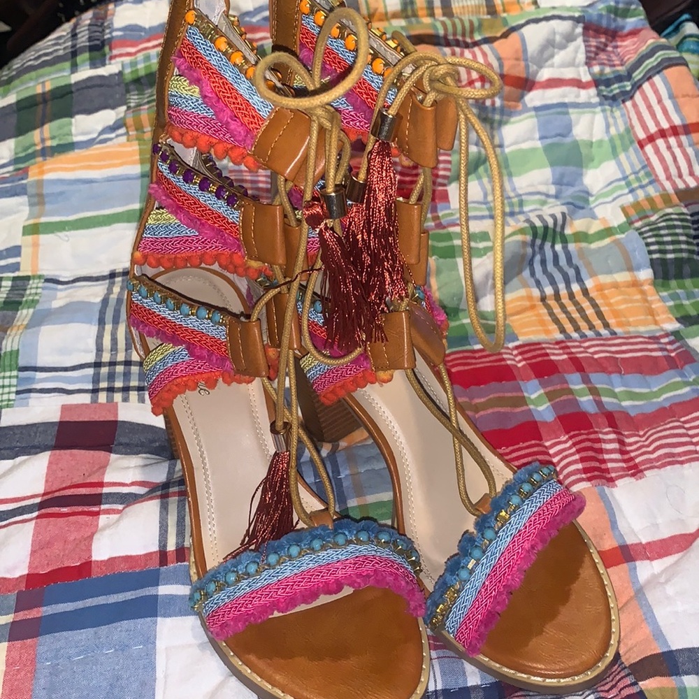 Multicolored Sandals